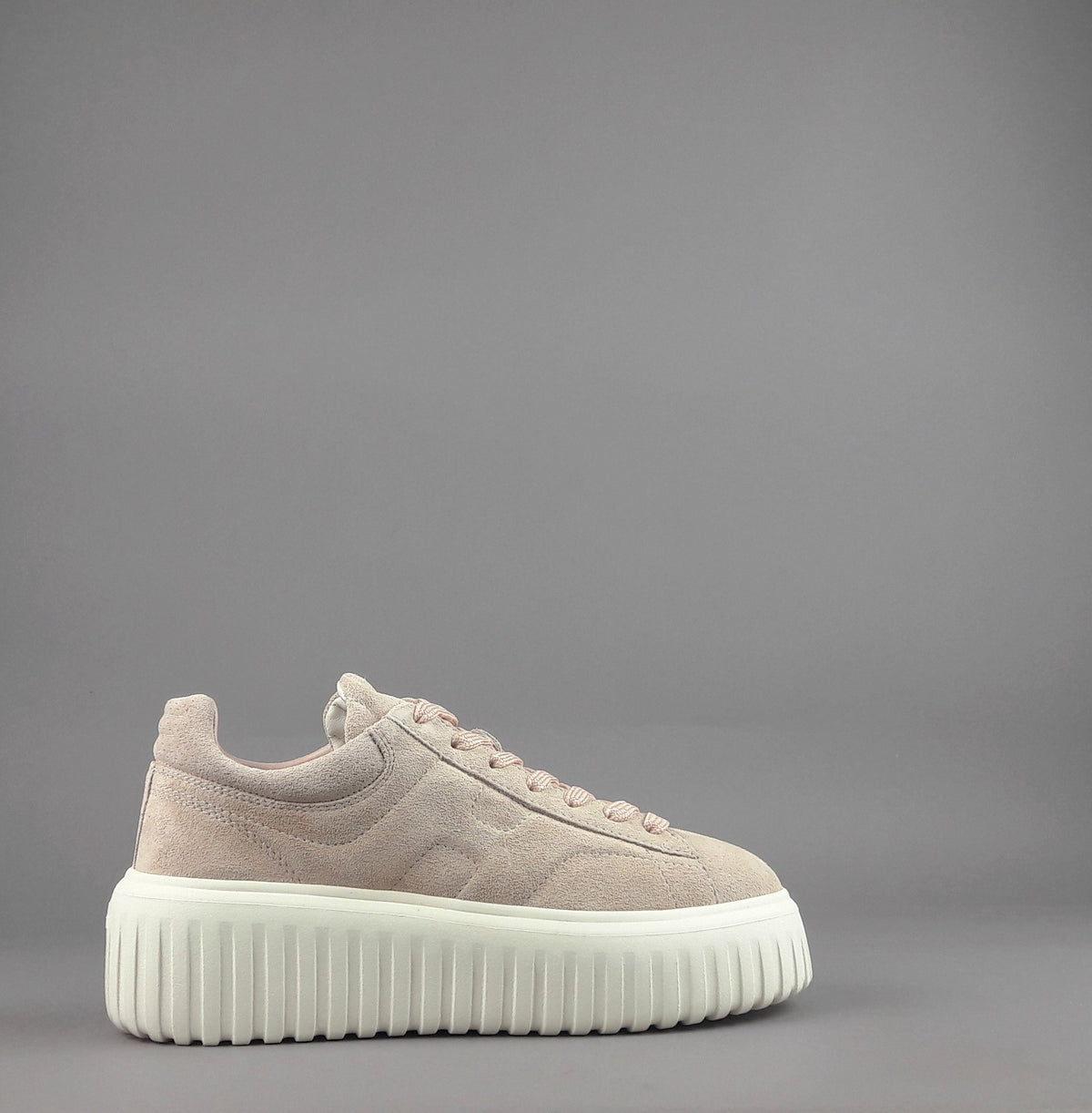 Hogan Stripes Donna Camoscio Nude