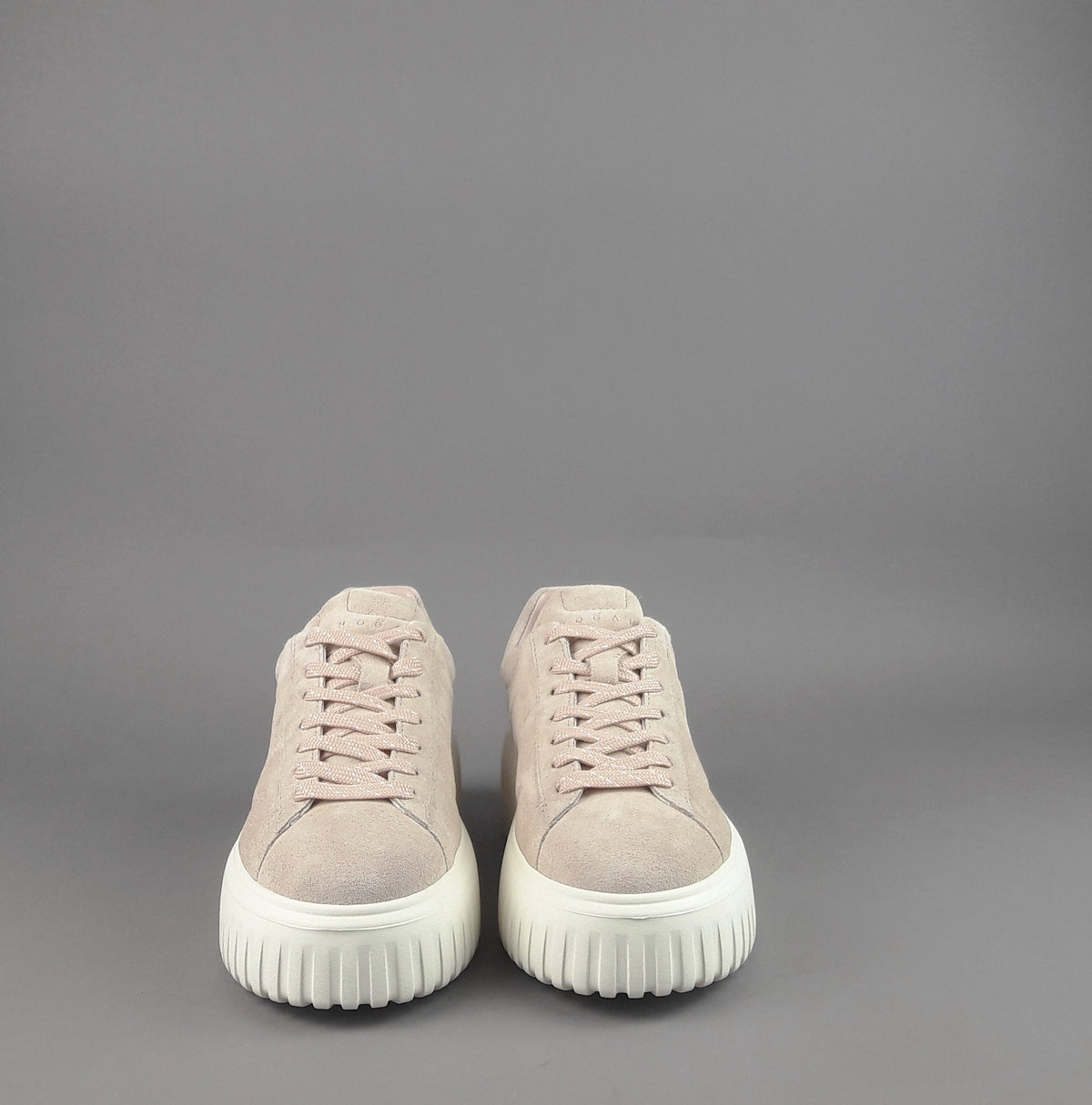 Hogan Stripes Donna Camoscio Nude