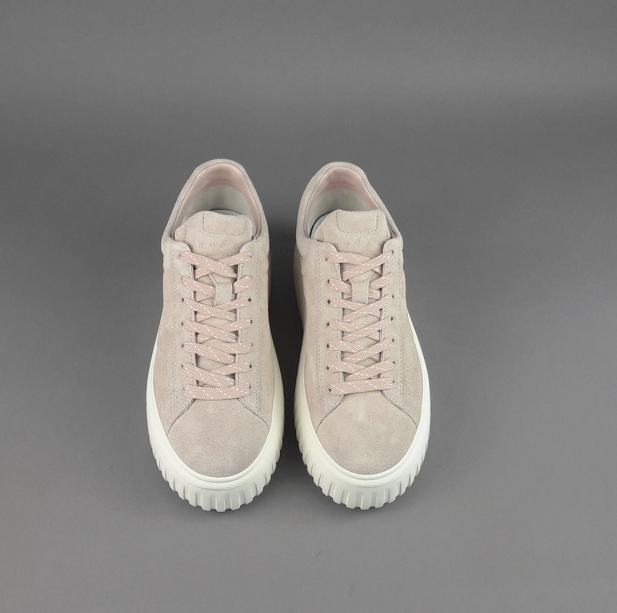 Hogan Stripes Donna Camoscio Nude