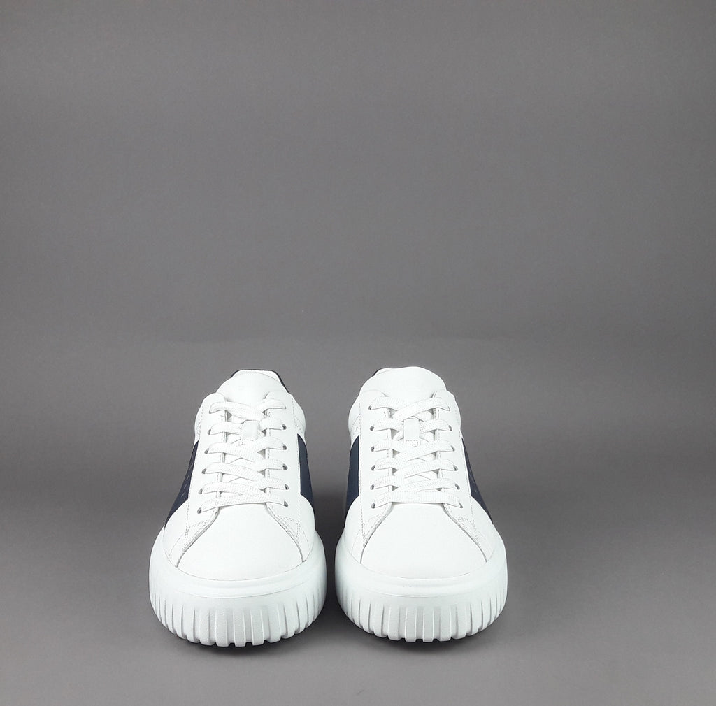 Hogan Stripes Uomo Pelle Nappa Bianco