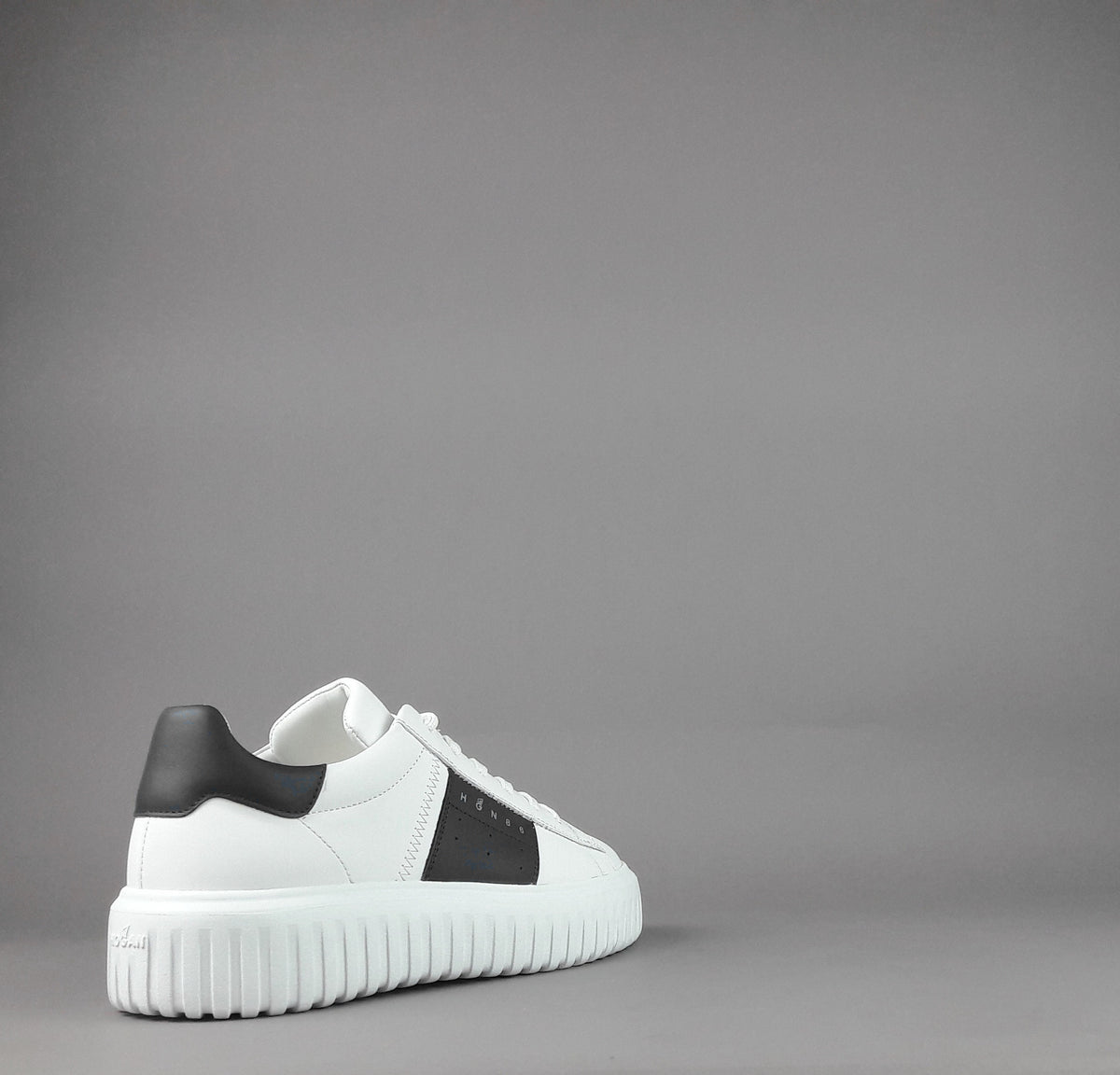Hogan Stripes Uomo Pelle Nappa Bianco