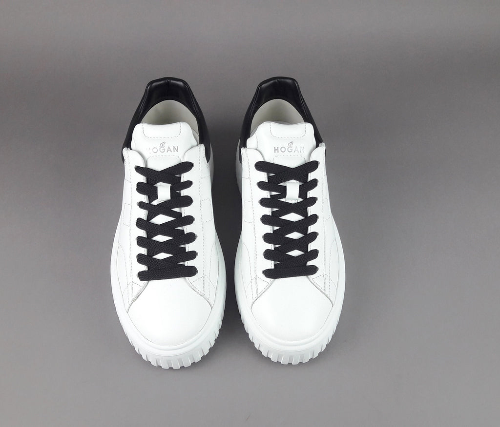 Hogan Stripes Uomo Pelle Nappa Bianco