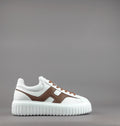 Hogan Stripes Uomo Pelle Nappa Bianco