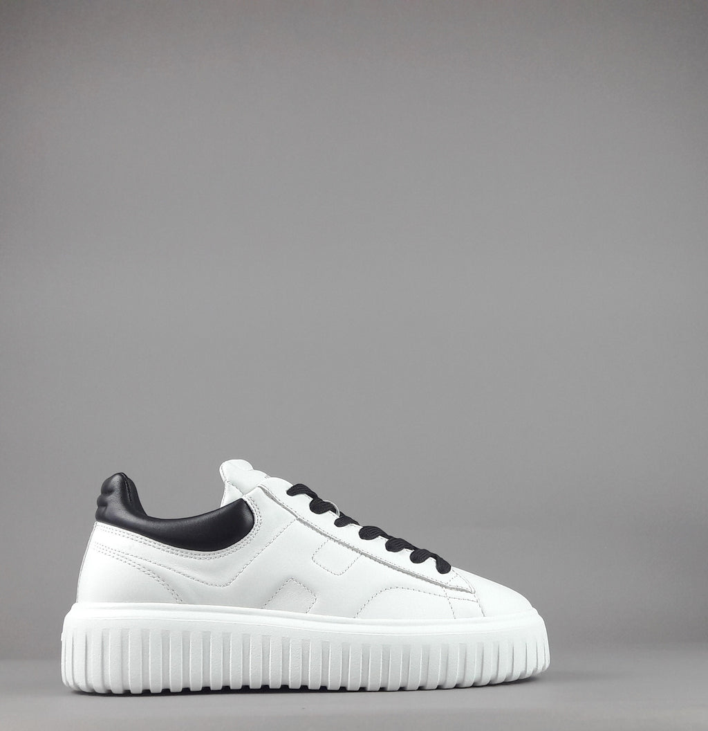 Hogan Stripes Uomo Pelle Nappa Bianco