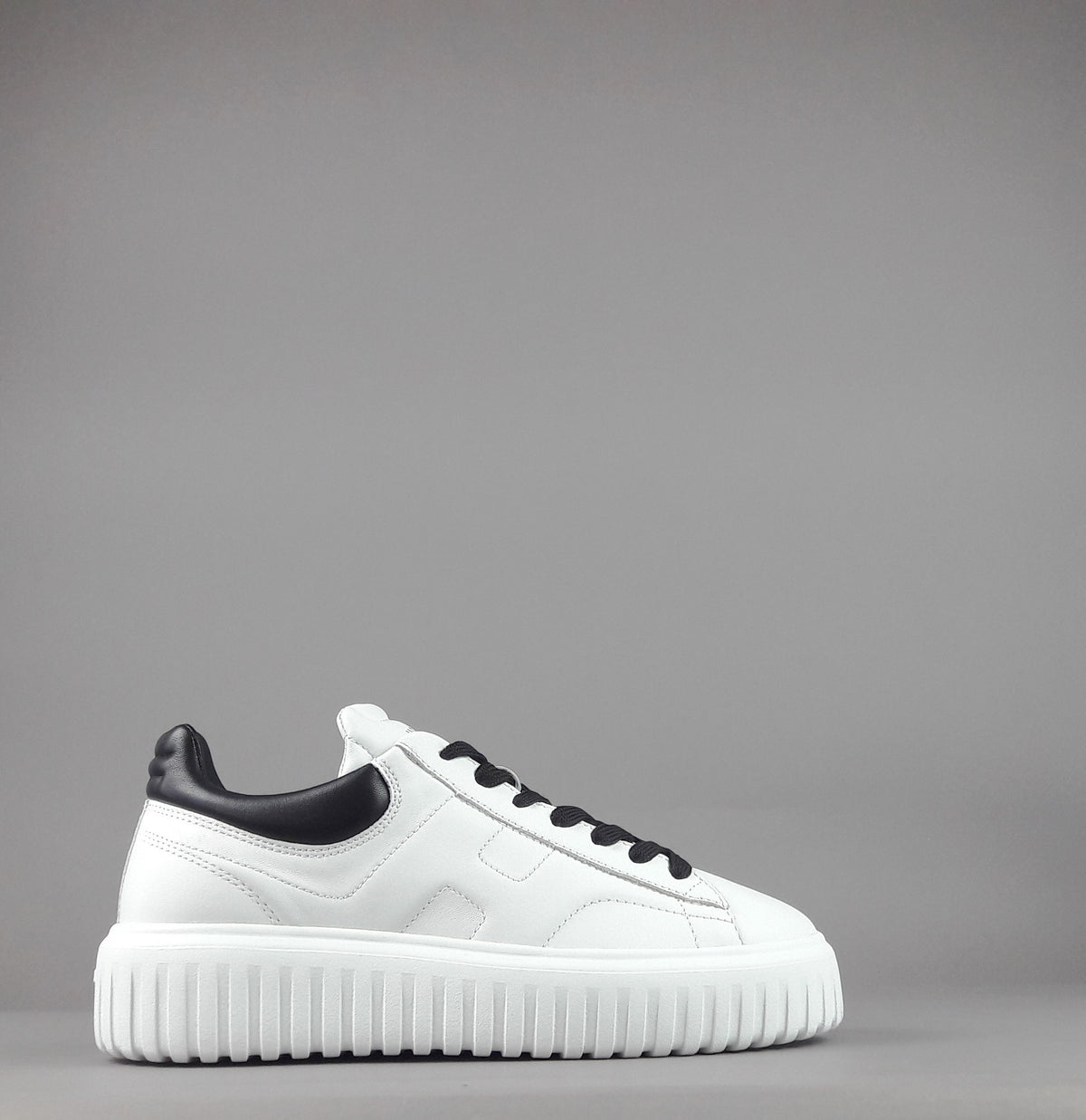 Hogan Stripes Uomo Pelle Nappa Bianco