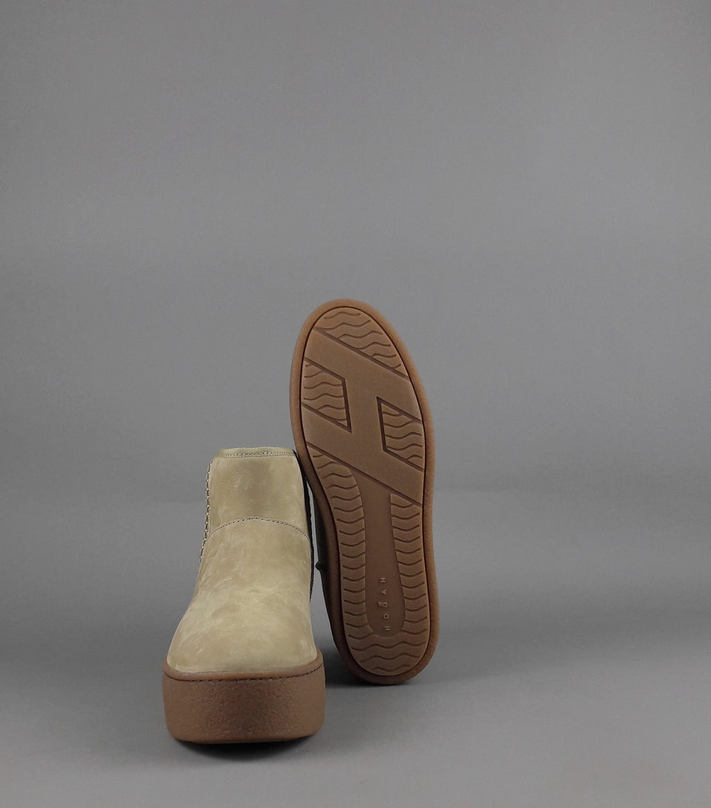 Hogan Tronchetto Donna H698 Nabuk Beige