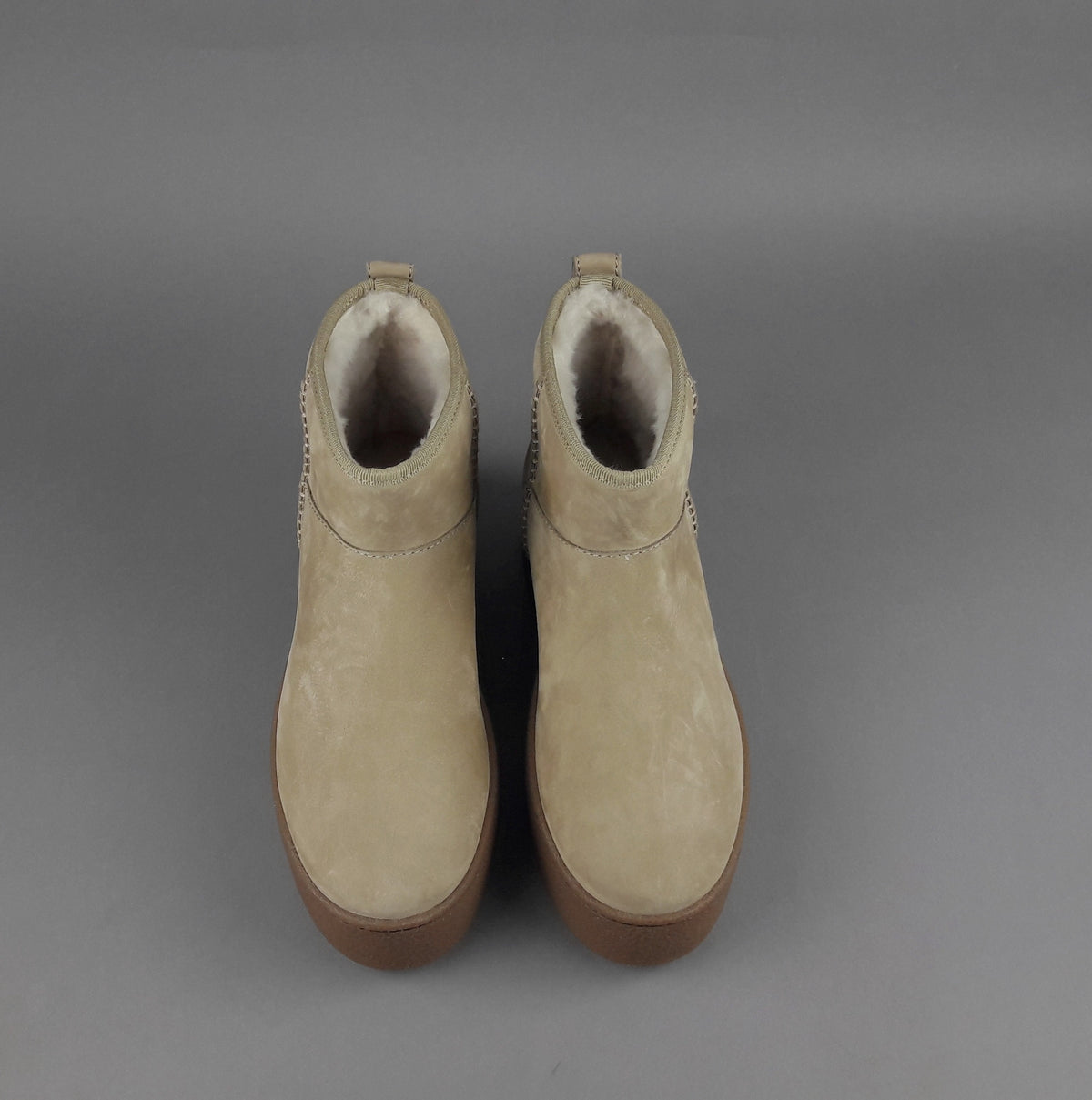 Hogan Tronchetto Donna H698 Nabuk Beige