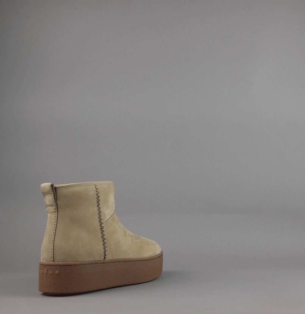 Hogan Tronchetto Donna H698 Nabuk Beige