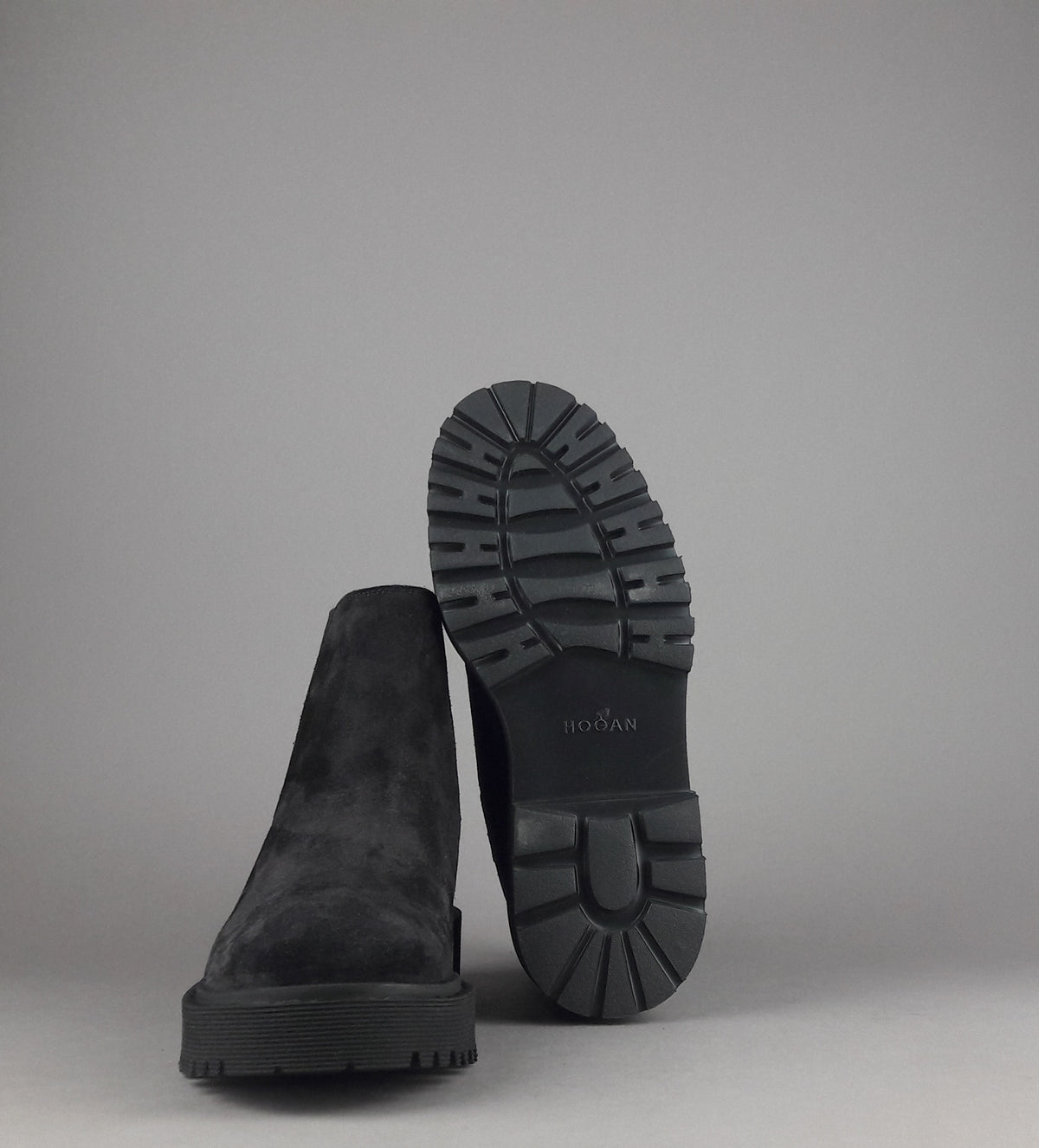 Hogan Tronchetto H543 Donna Camoscio Nero H Logo