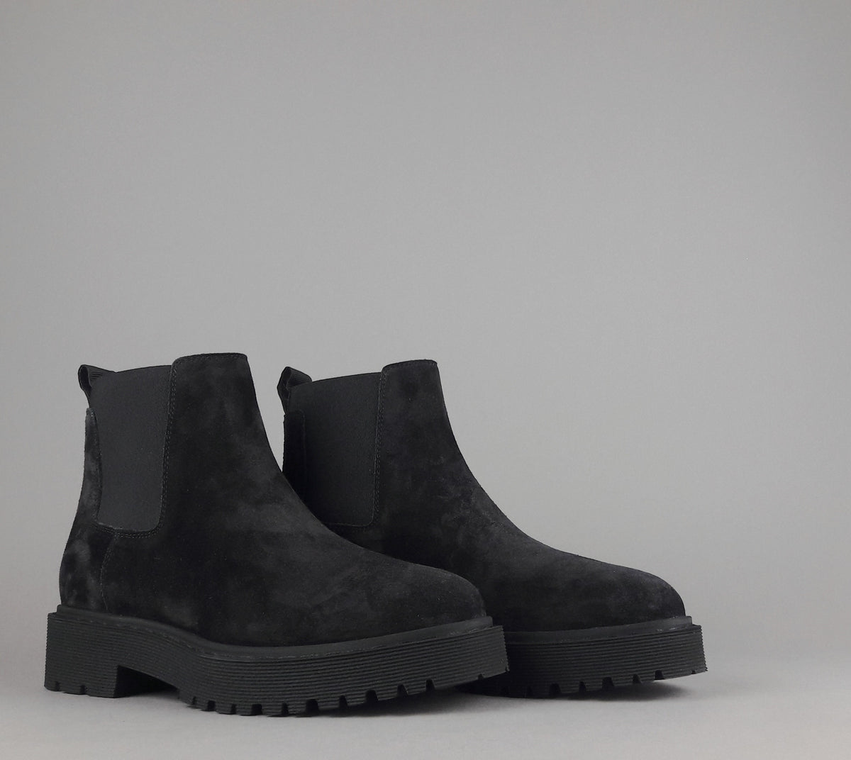 Hogan Tronchetto H543 Donna Camoscio Nero H Logo