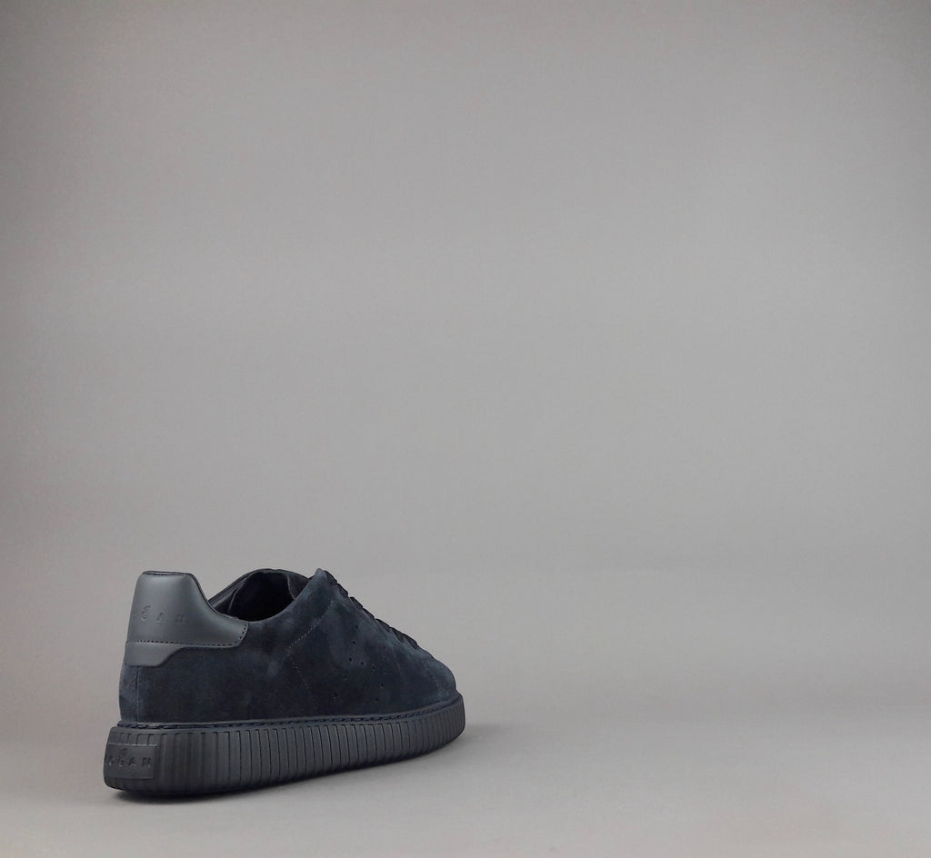 Hogan Urban Stripes Uomo Camoscio Blu Scuro