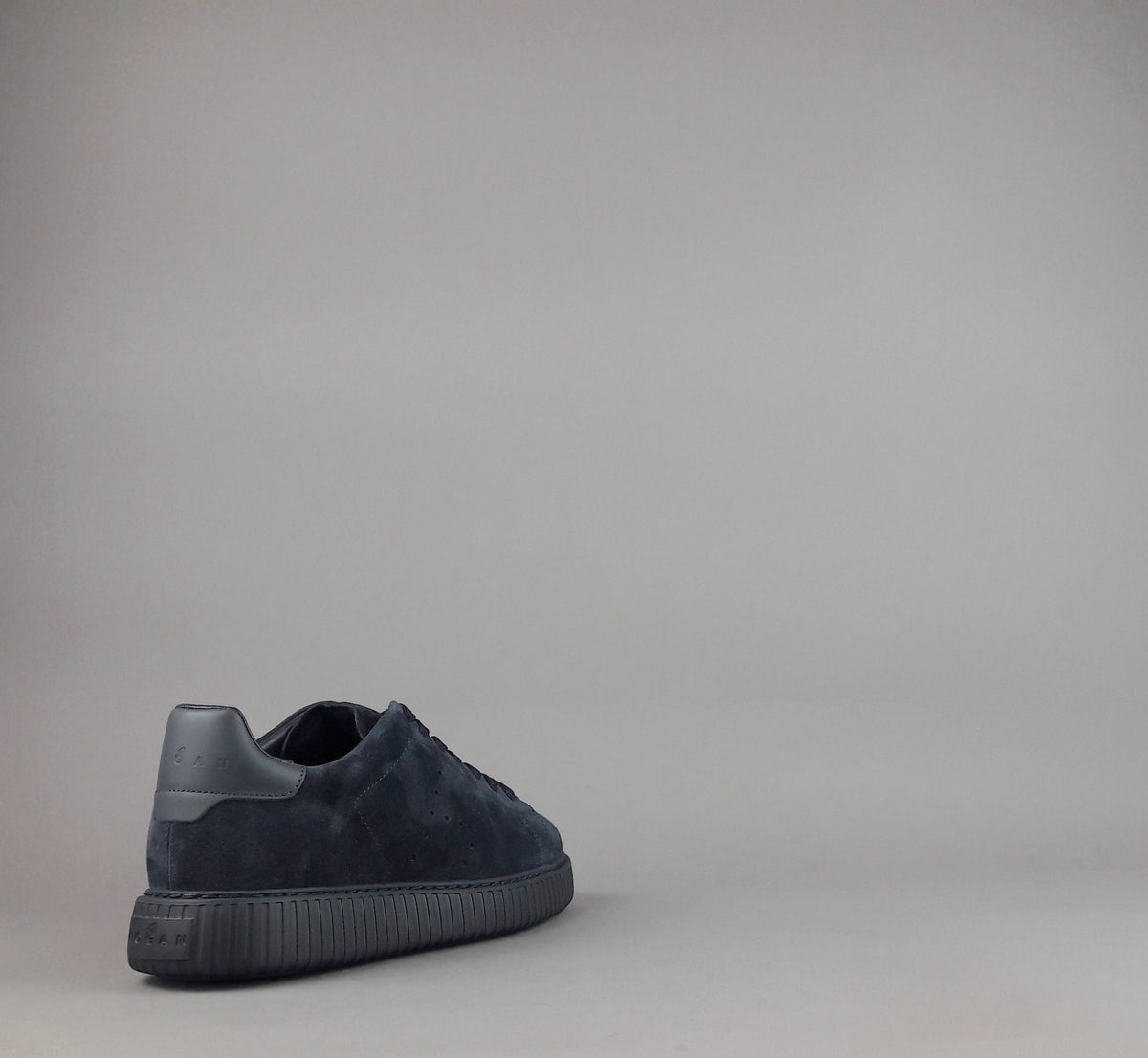 Hogan Urban Stripes Uomo Camoscio Blu Scuro