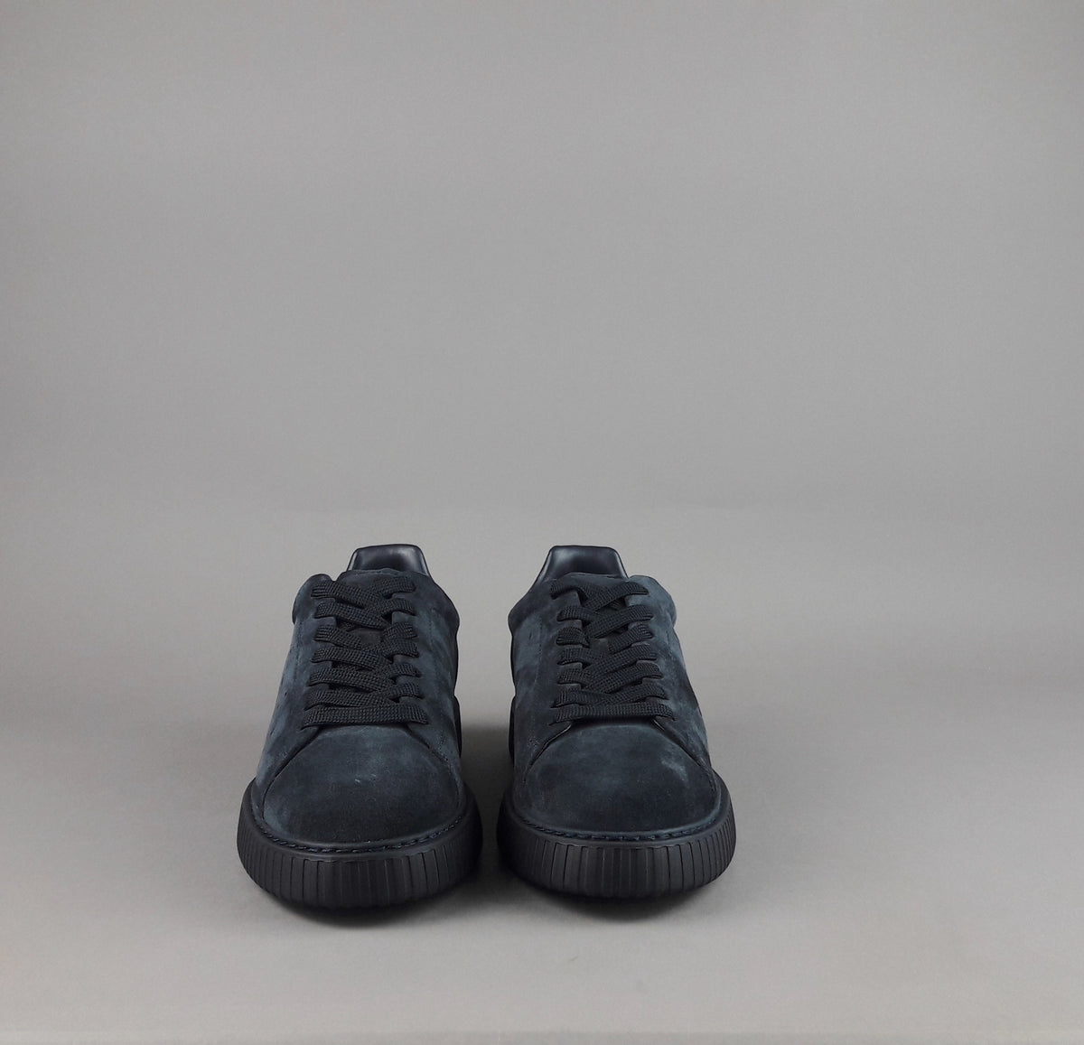 Hogan Urban Stripes Uomo Camoscio Blu Scuro