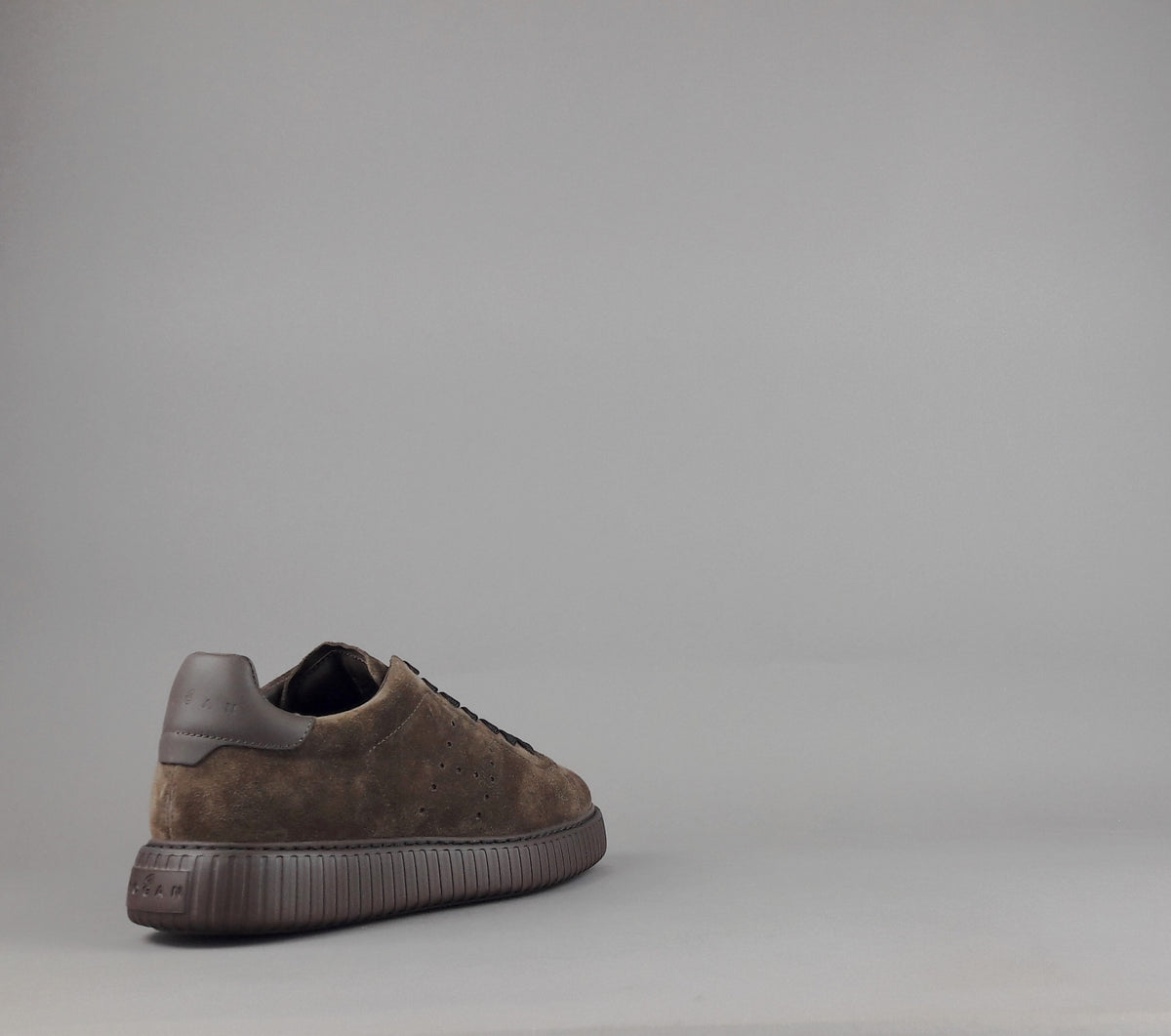 Hogan Urban Stripes Uomo Camoscio Marrone