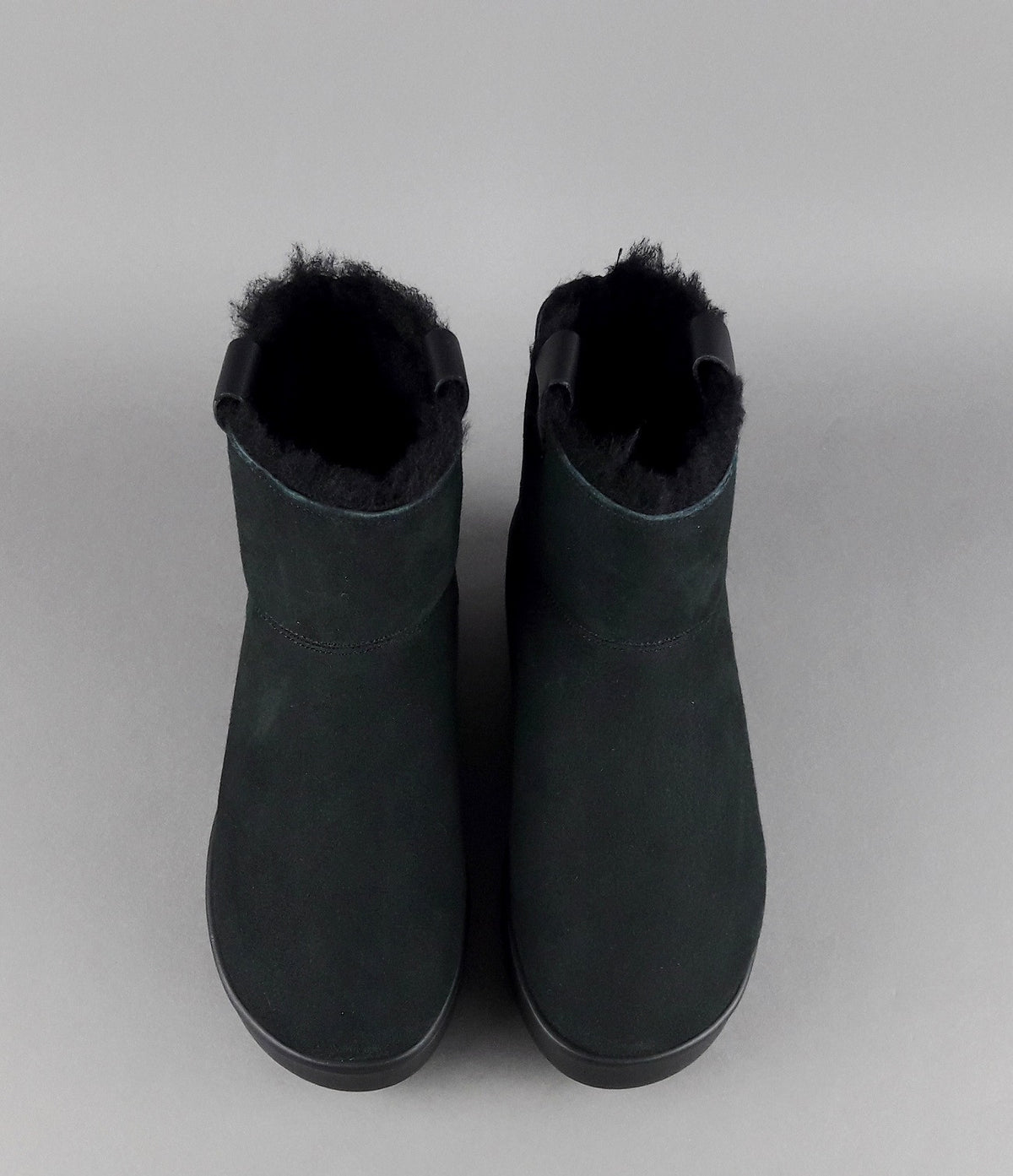 Hoor Tronchetto Donna Camoscio Montone Shearling Nero