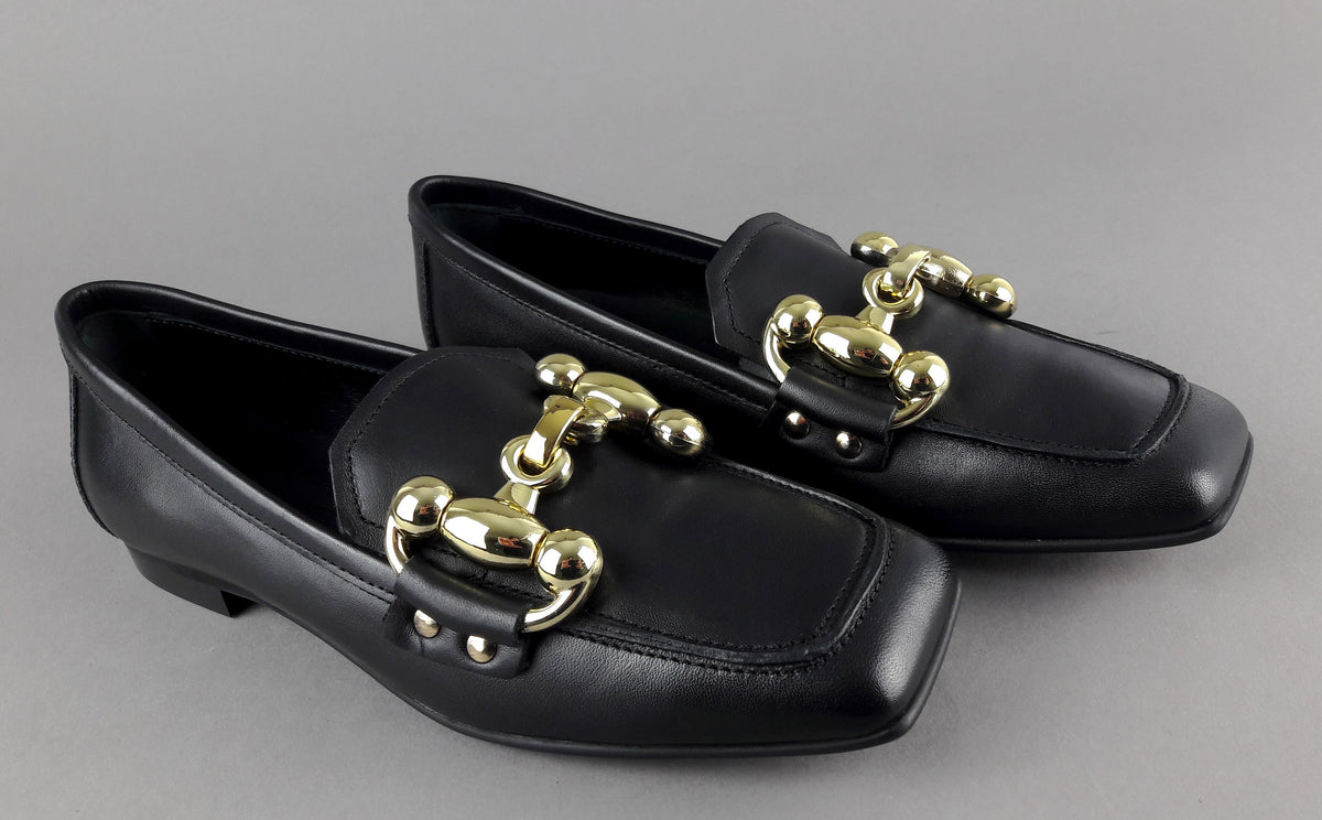 Janet & Janet Mocassino Donna Victoria Pelle Nero