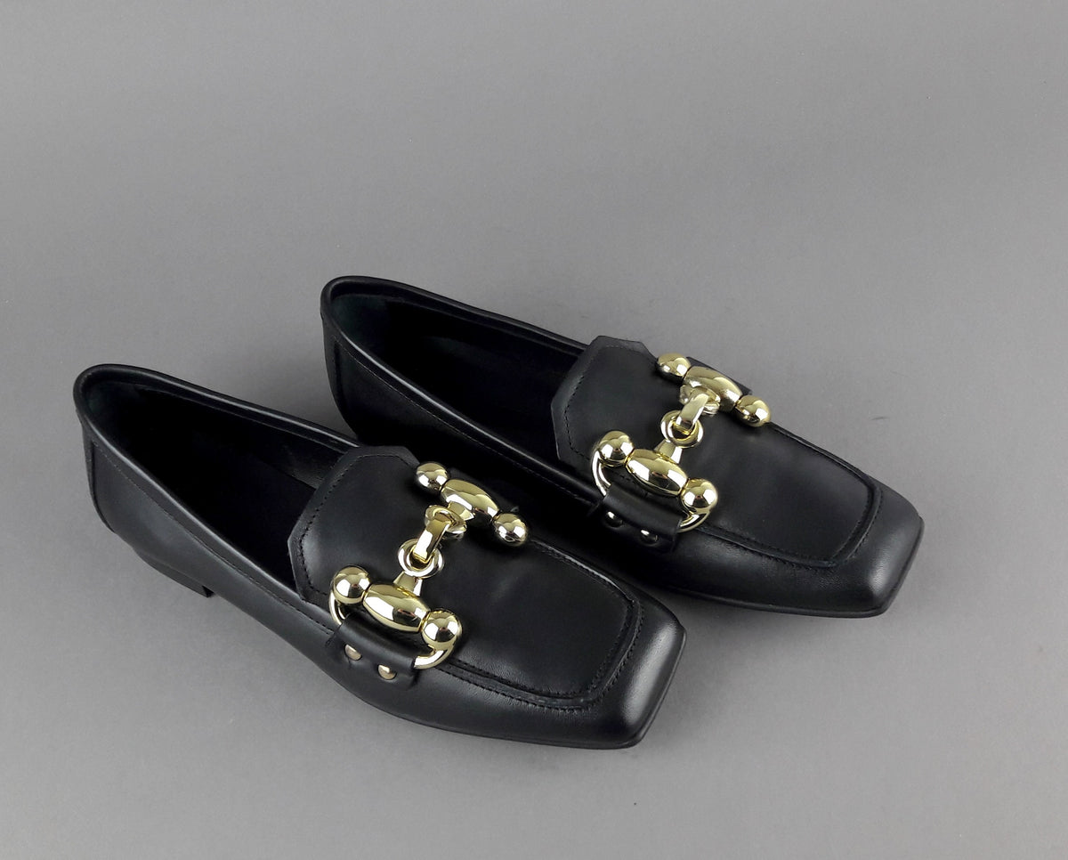Janet & Janet Mocassino Donna Victoria Pelle Nero