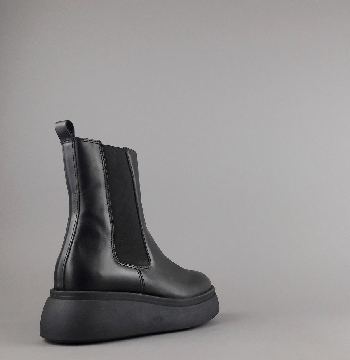 Janet & Janet Trochetto Donna Diletta Pelle Nero Elastici
