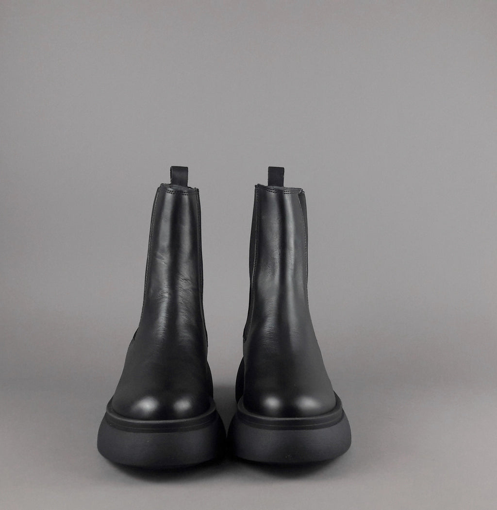 Janet & Janet Trochetto Donna Diletta Pelle Nero Elastici