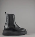 Janet & Janet Trochetto Donna Diletta Pelle Nero Elastici