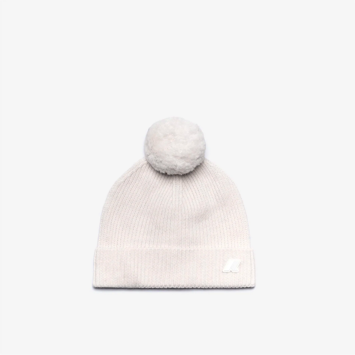 K-Way Cappello Lana A Costine Nude Melange