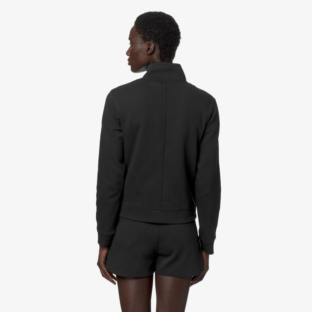 K-Way Cyrielle Felpa Donna Nero