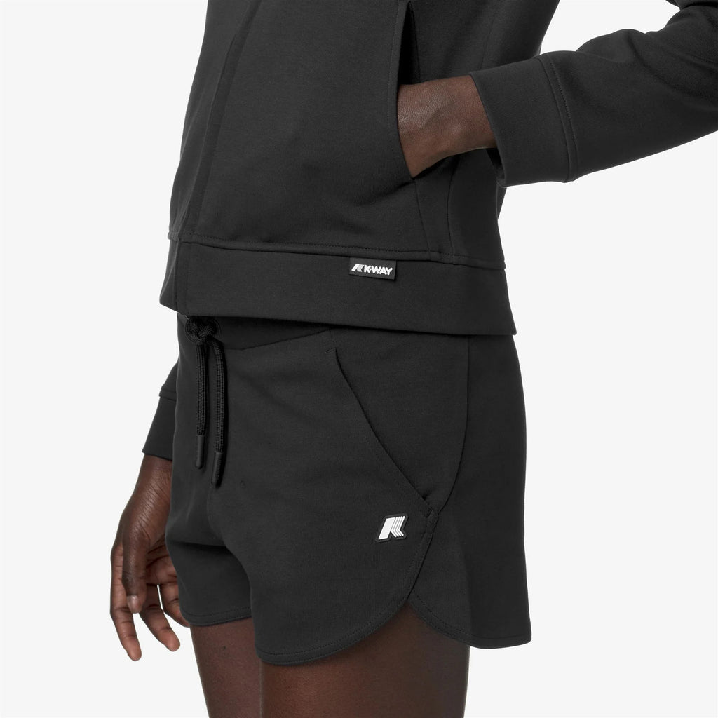 K-Way Cyrielle Felpa Donna Nero