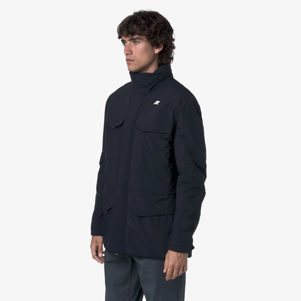 K-Way Giubbino Medio Uomo Manuel Warm Blu Scuro