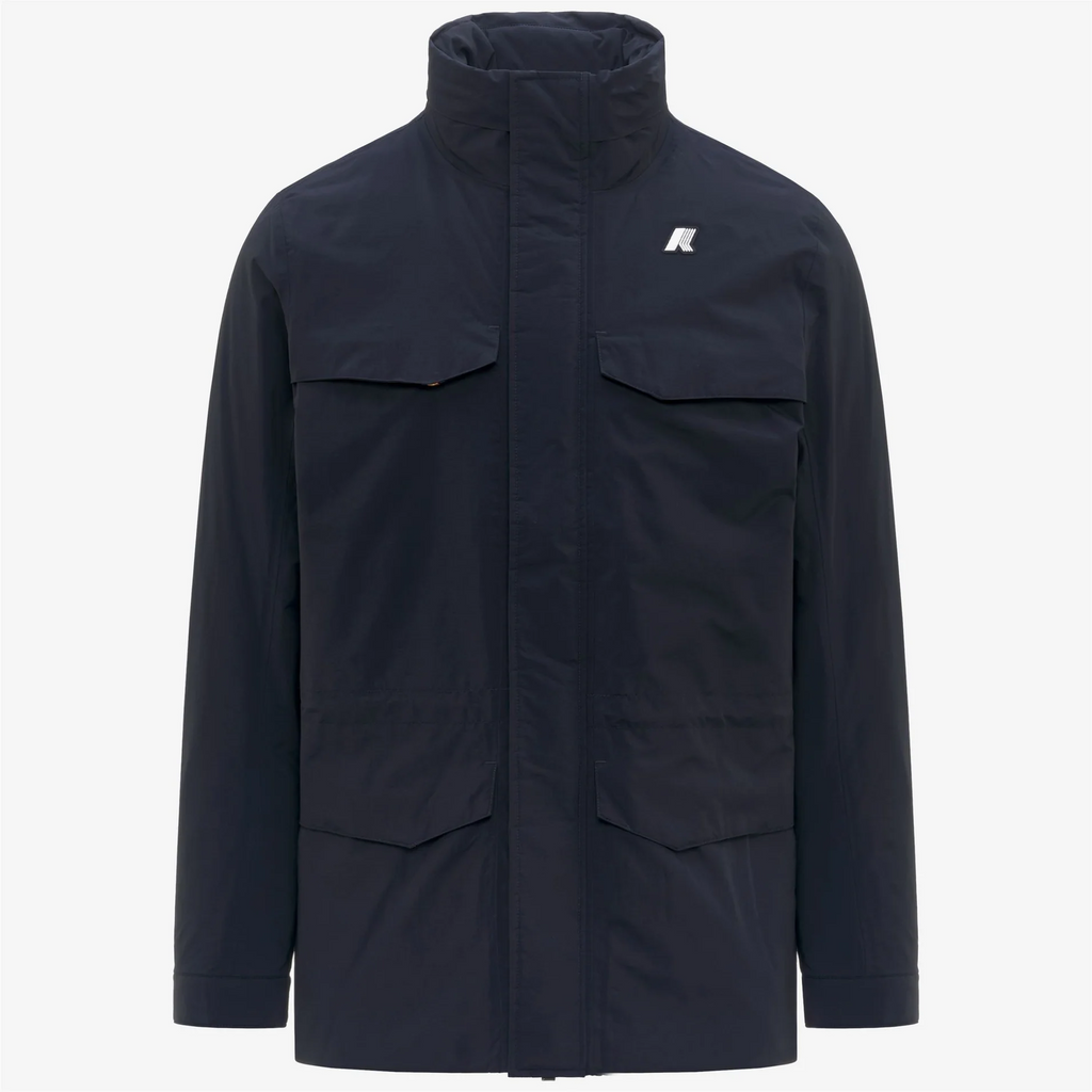 K-Way Giubbino Medio Uomo Manuel Warm Blu Scuro