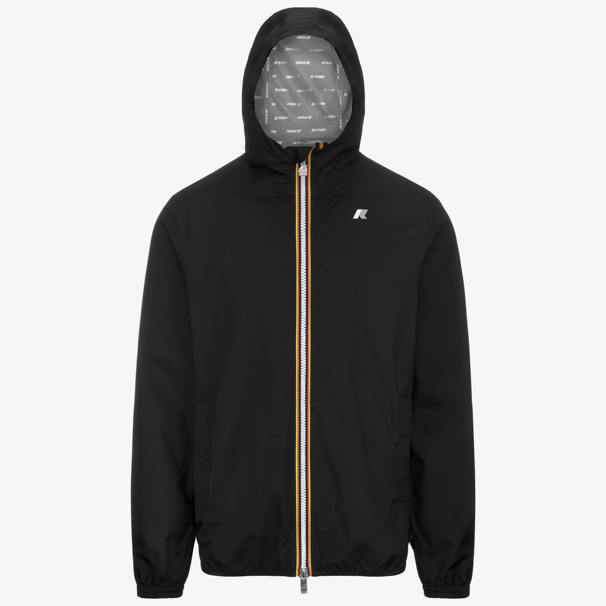 K-Way Giubbino Uomo Jack Stretch Dot Nylon Stretch Nero