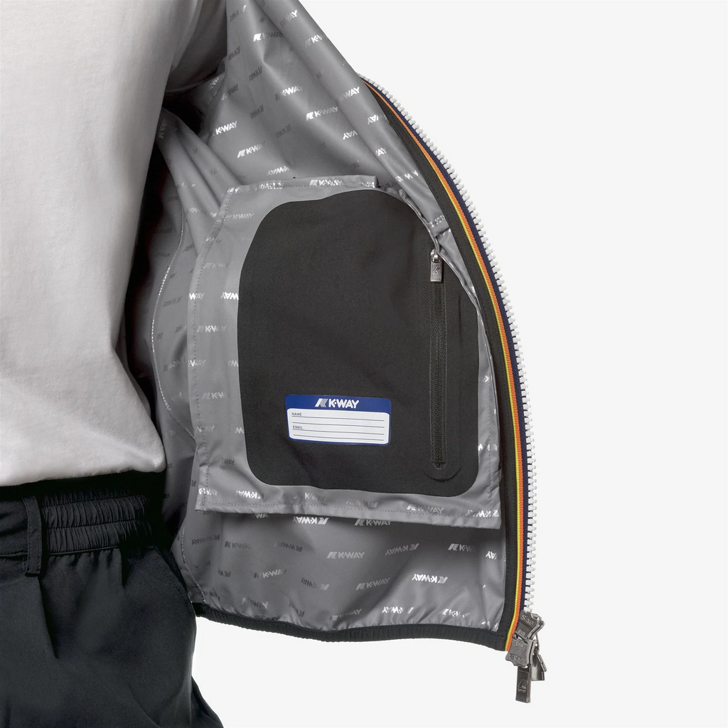 K-Way Giubbino Uomo Jack Stretch Dot Nylon Stretch Nero