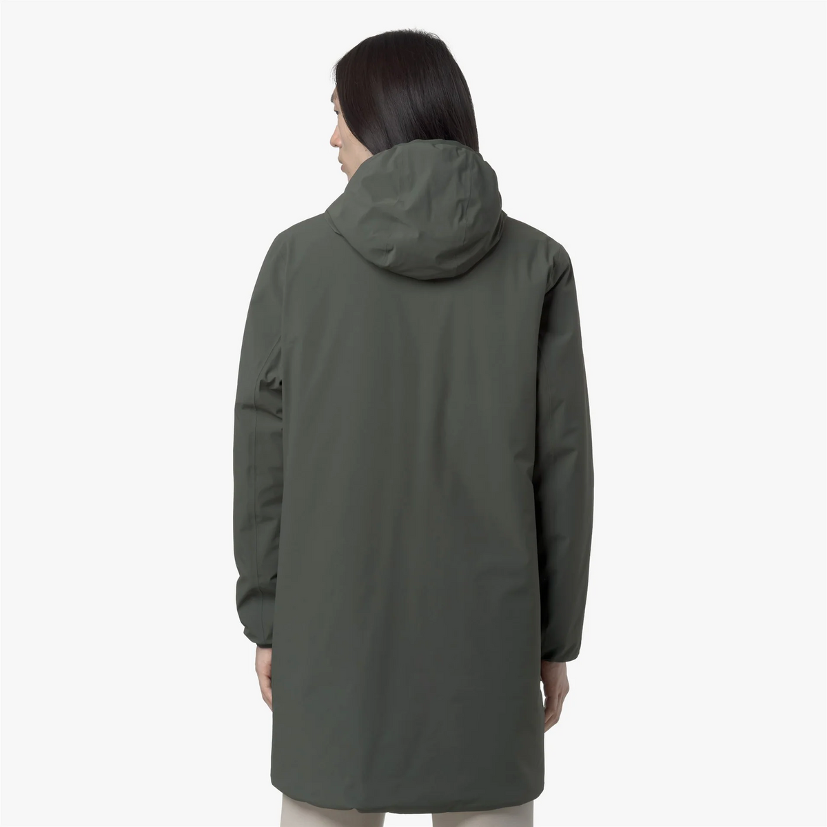 K-Way Giubbino Uomo Jacob Reversibile Verde Militare