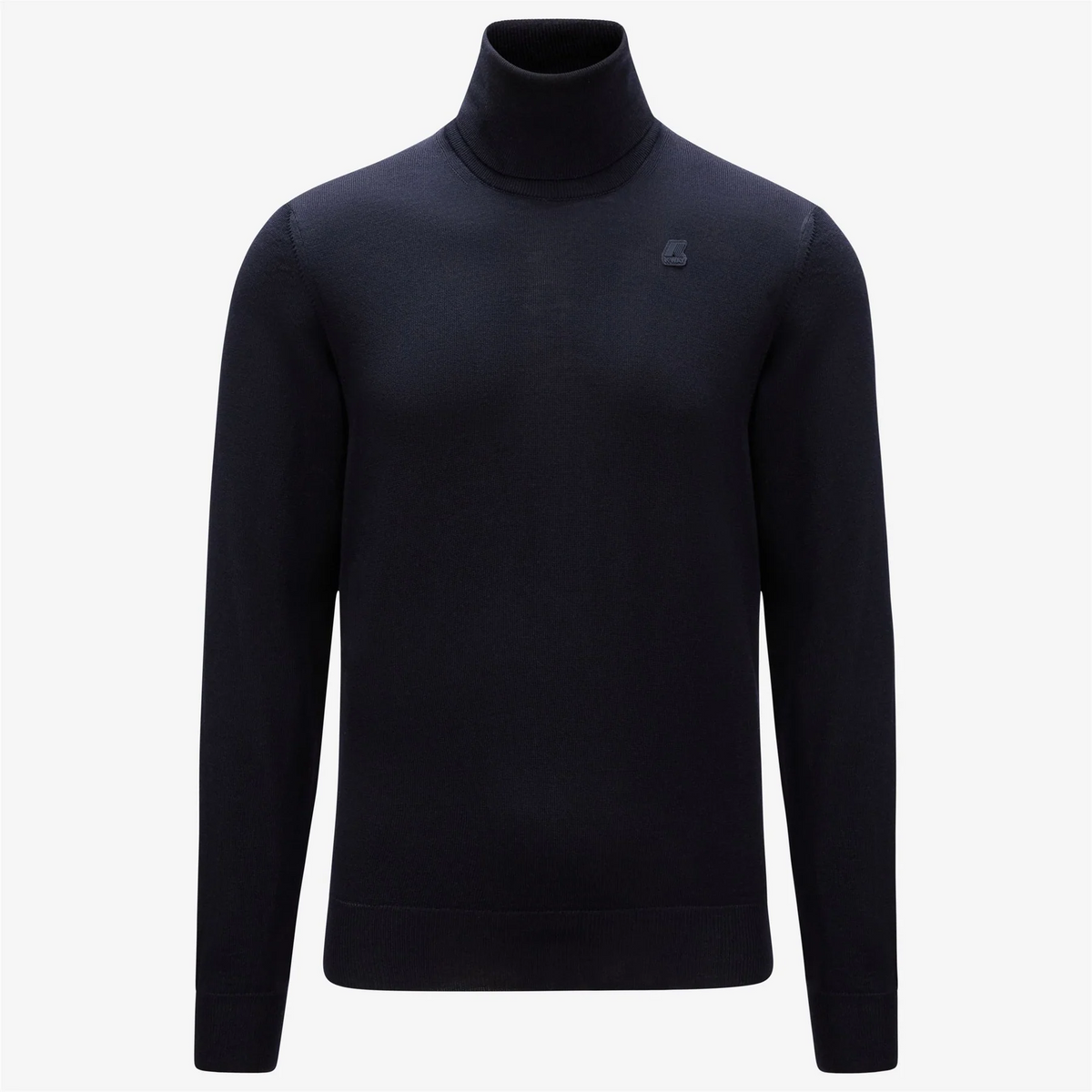 K-Way Maglia Collo Alto Uomo Henry Blu Scuro