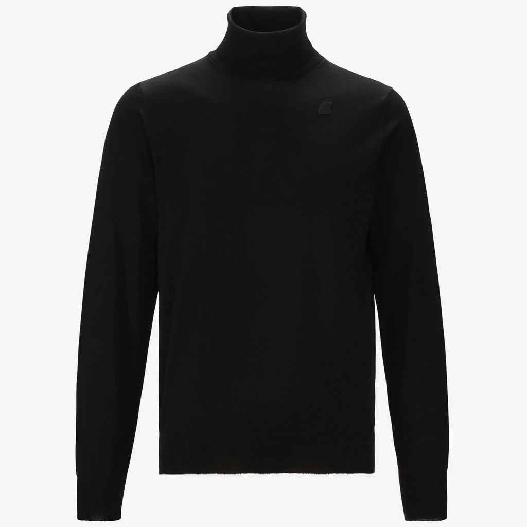 K-Way Maglia Collo Alto Uomo Henry Nero