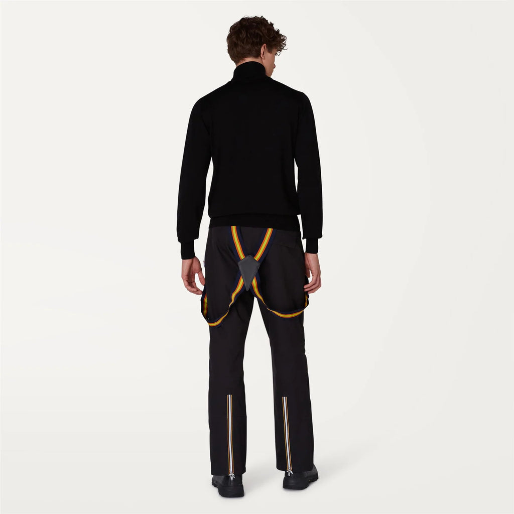 K-Way Maglia Collo Alto Uomo Henry Nero