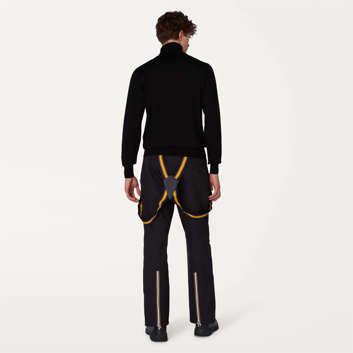 K-Way Maglia Collo Alto Uomo Henry Nero