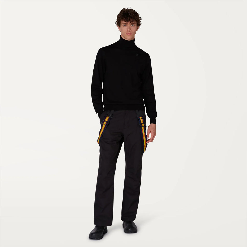 K-Way Maglia Collo Alto Uomo Henry Nero