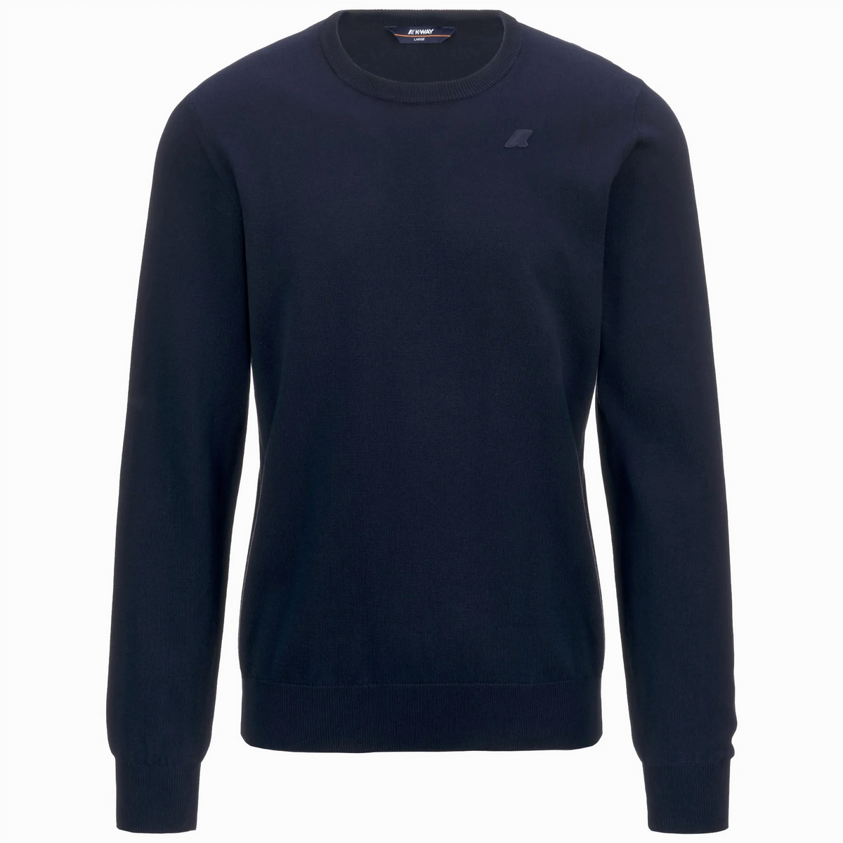 K-Way Maglia Uomo Sebastien Cotone Blu Scuro