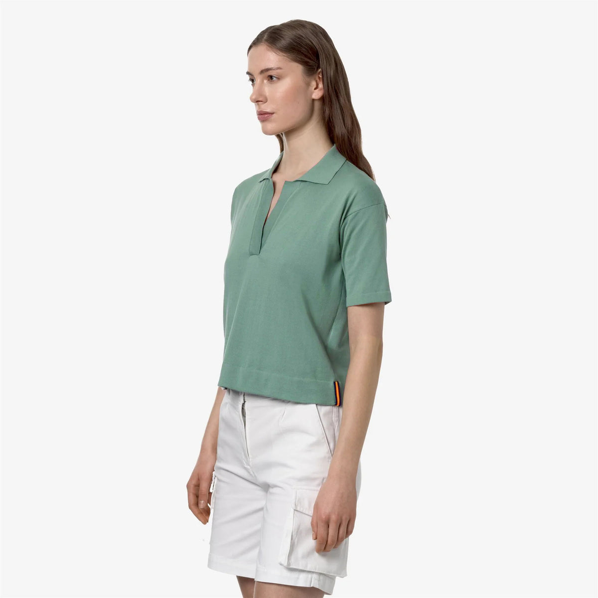 K-Way Marlhes Polo Donna Verde Salvia
