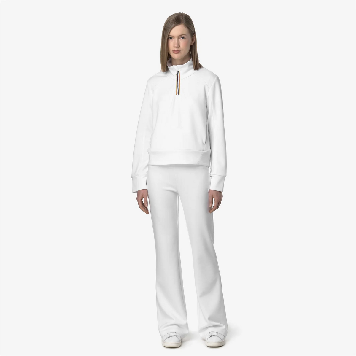 K-Way Pantalone Donna Jenny Light Spacer Bianco