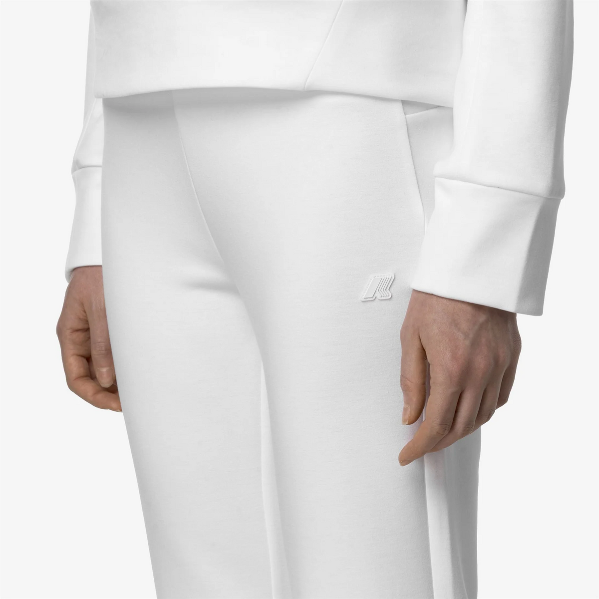 K-Way Pantalone Donna Jenny Light Spacer Bianco