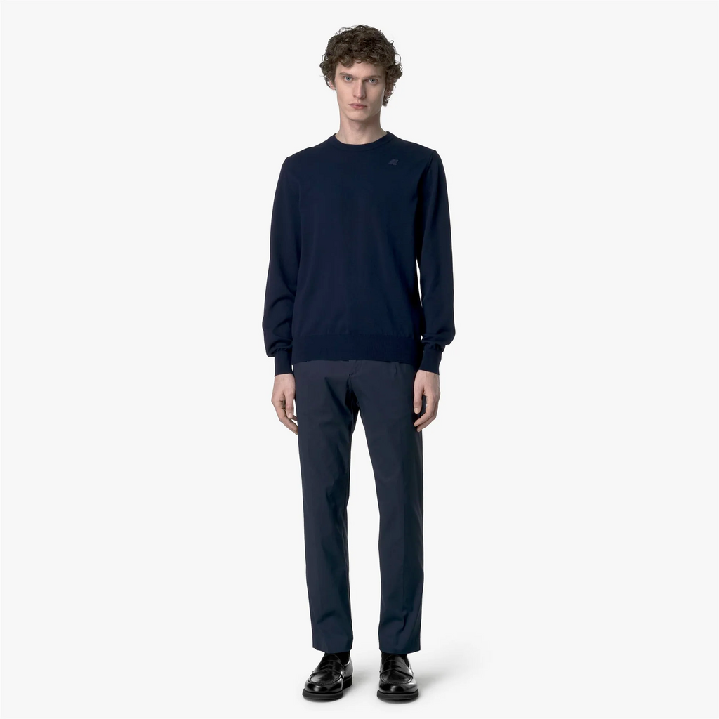 K-Way Pantalone Uomo Ailton Blu Scuro