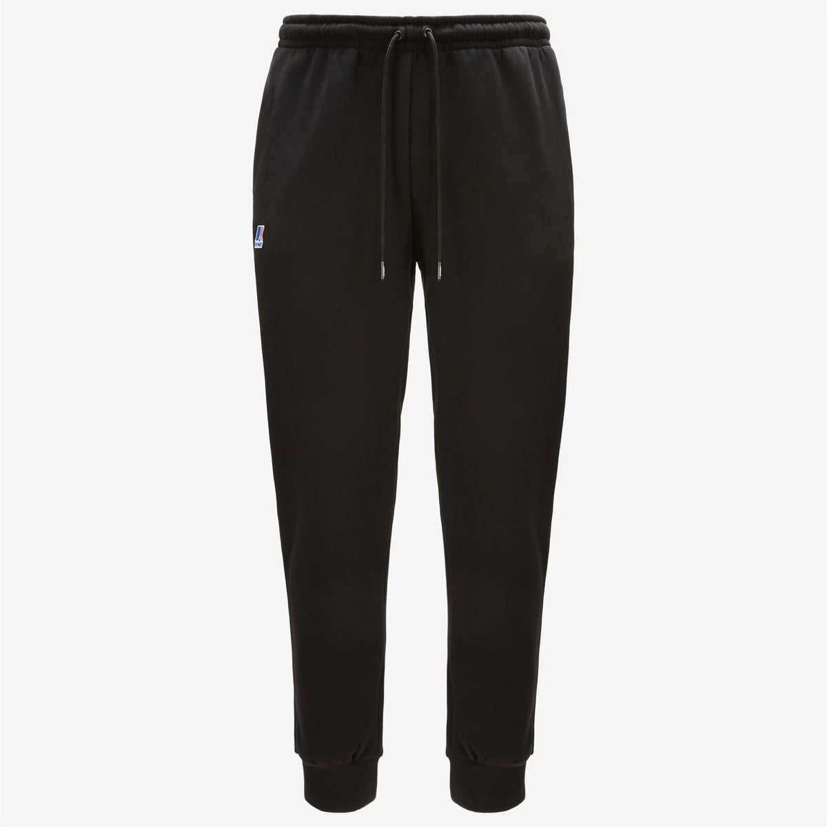 K-Way Pantaloni Felpa Uomo Le Vrai Bishop Misto Cotone Nero