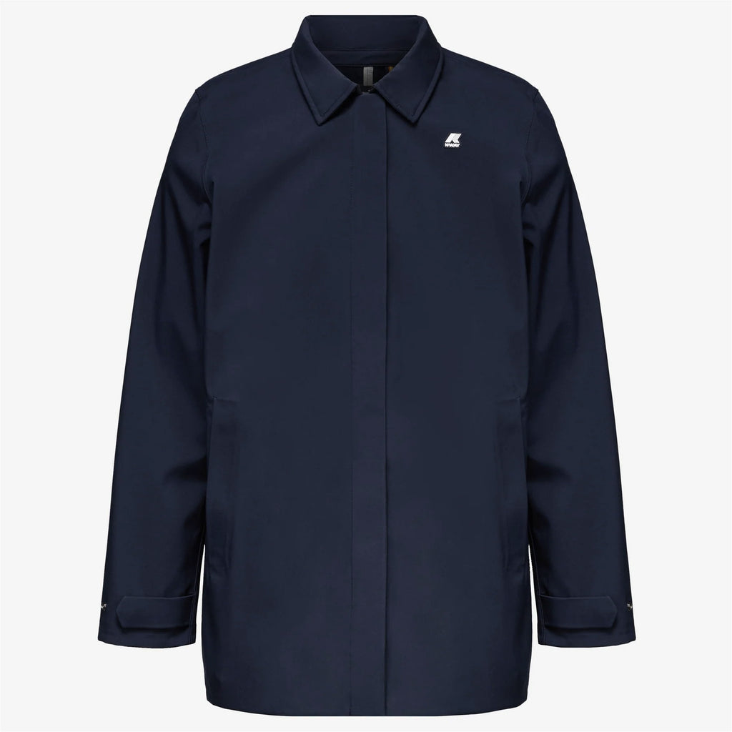 K-Way Giubbino Uomo Benny Bonded Blu Scuro