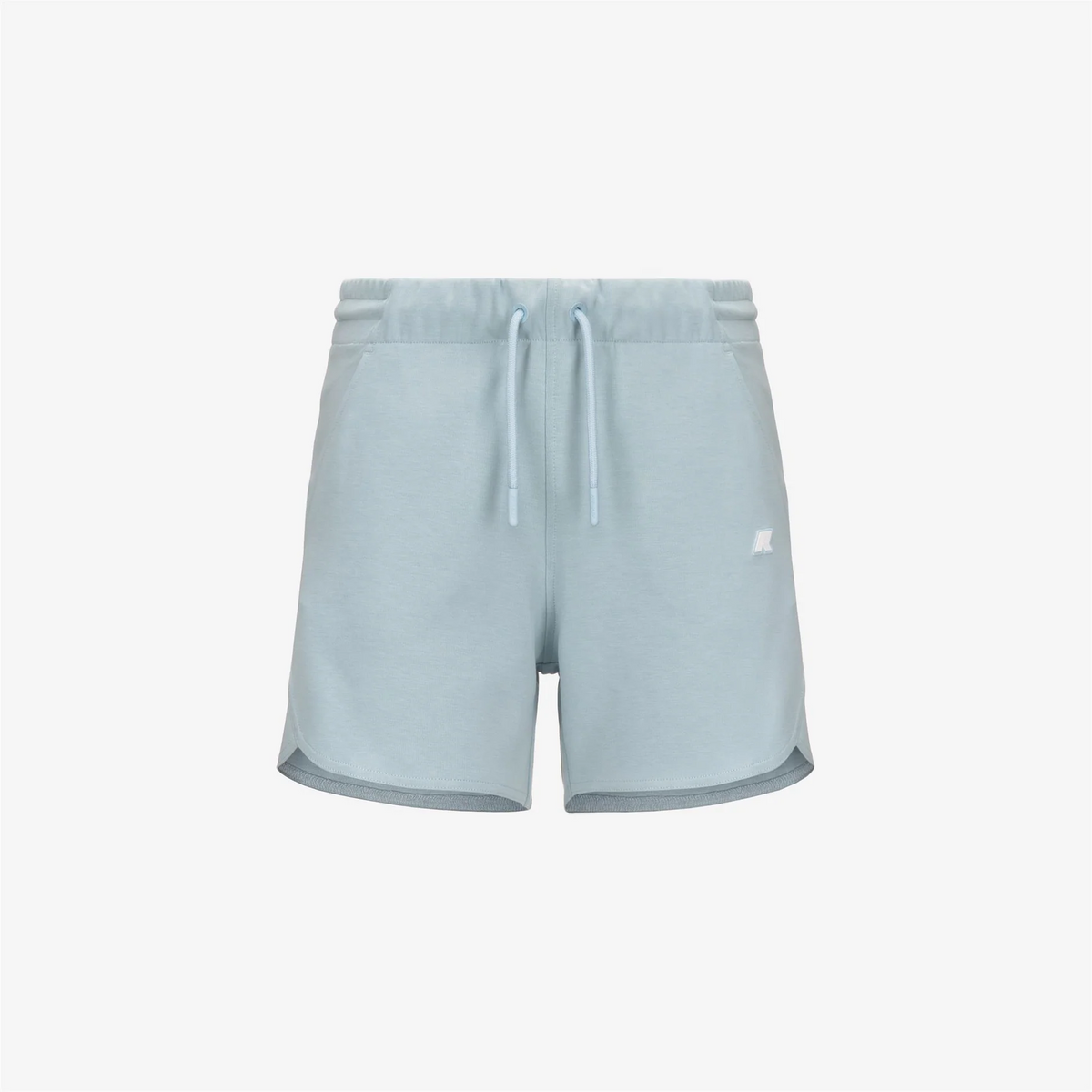 K-Way Shorts Donna Otieze Interlock Celeste Polvere