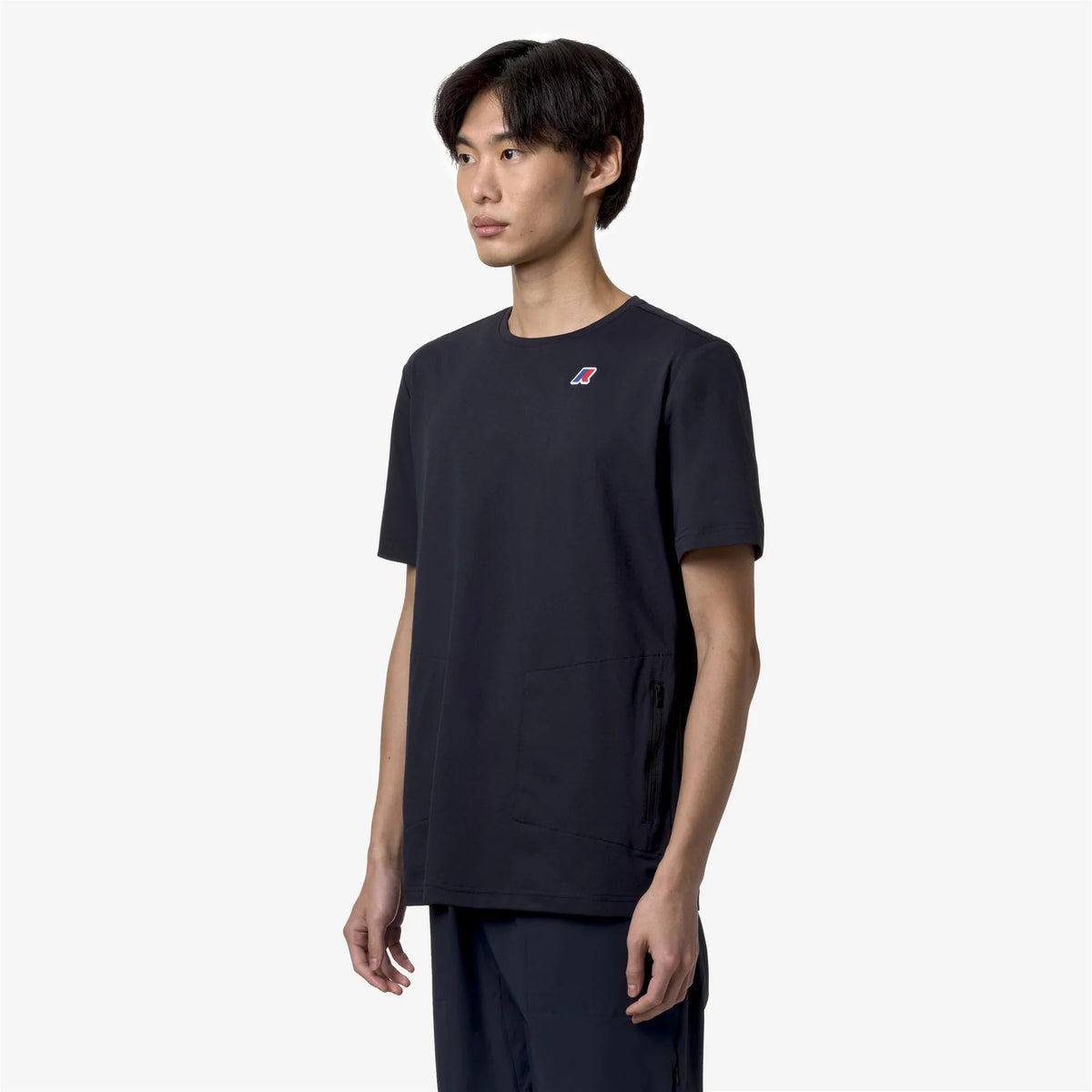 K-Way T-Shirt Uomo Seril Blu Scuro