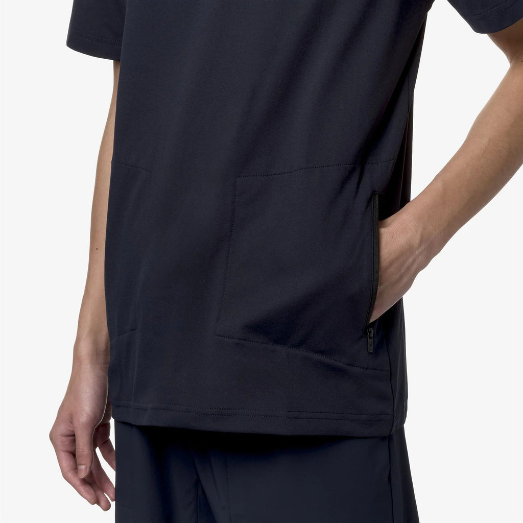 K-Way T-Shirt Uomo Seril Blu Scuro
