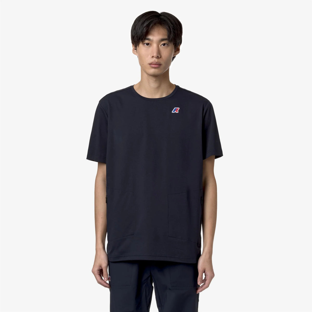K-Way T-Shirt Uomo Seril Blu Scuro