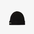 Lacoste Cappello Unisex Lana Nero