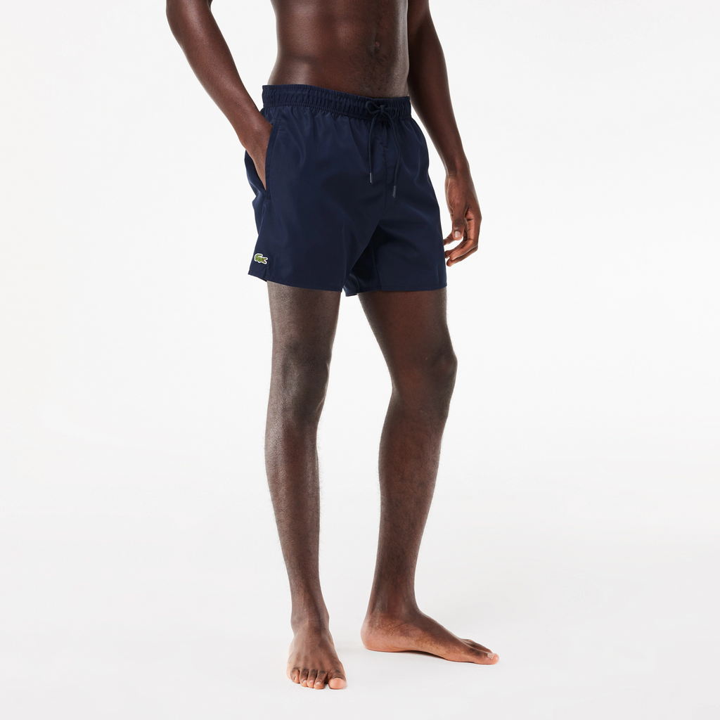 Lacoste Costume Mare Uomo Nylon Blu Scuro